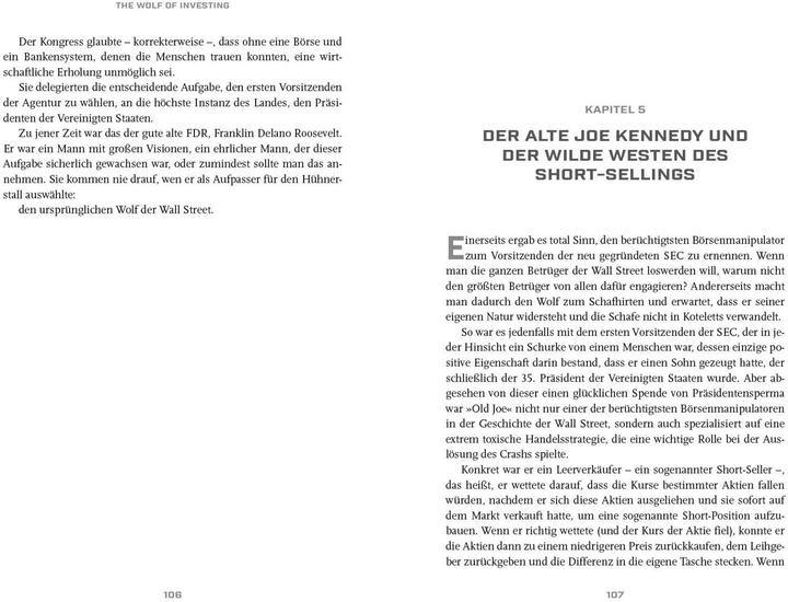 Actual product image The Wolf of Investing (German, Jordan Belfort, 2024)