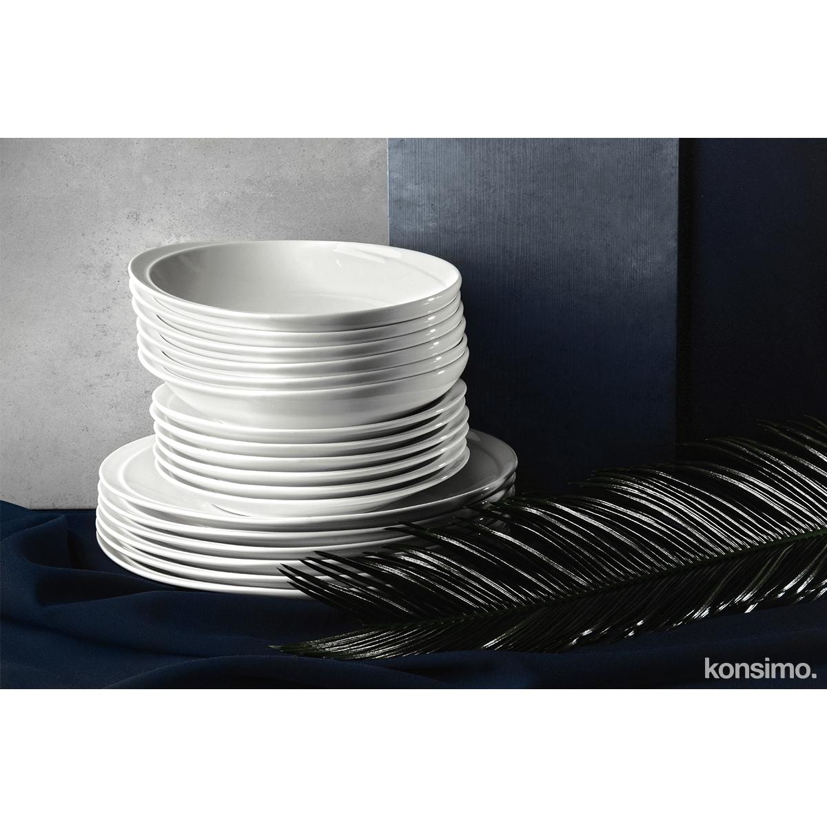 Thumbnail - Konsimo, Geschirrset, Reseda (18 Stück)