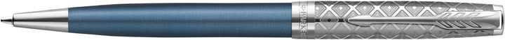 Immagine prodotto Parker Biros Sonnet Premium Metal & C.C. sw M (Blu, Metallico, 1 x)