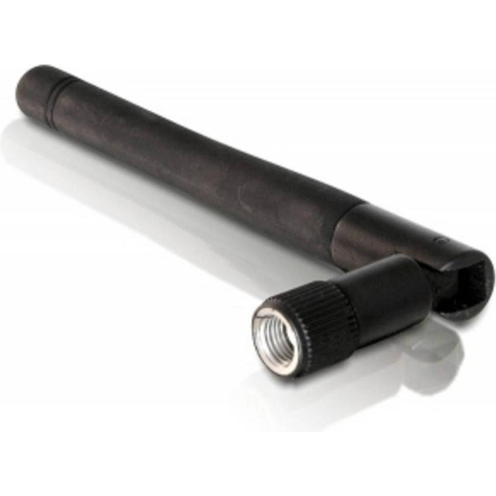 Delock Antenna WLAN 2.4Ghz, giunto di inclinazione 10.8cm, ruotabile, 2dBi (WiFi), Antenna WiFi