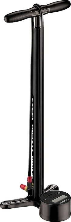Lezyne Floor pump Steel Digital Drive Metallic Silver