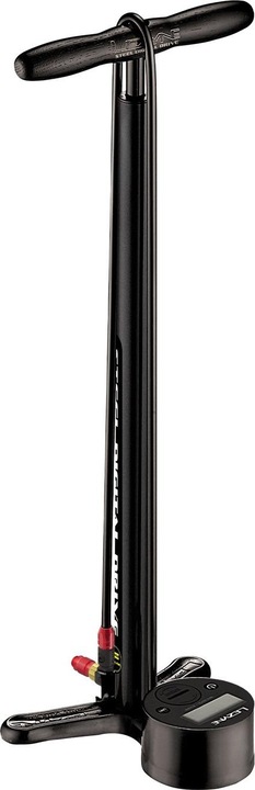 Lezyne Standpumpe Steel Digital Drive Metallic Silver