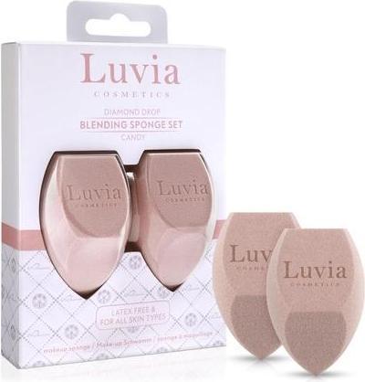 Produktbild Luvia Cosmetics Diamantförmiges Makeup-Schwamm-Set - Candy Pink Makeup Blender