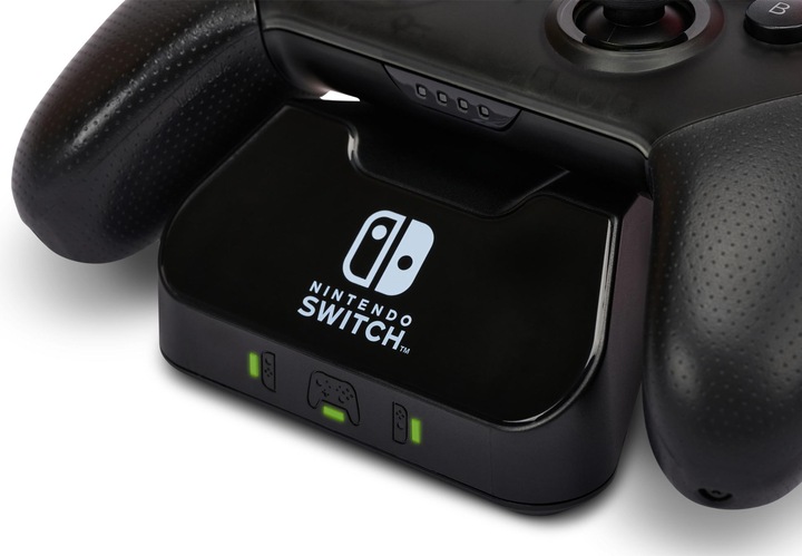 Actual product image PowerA Controller Charging Station by for Nintendo Switch (Switch, Switch OLED)