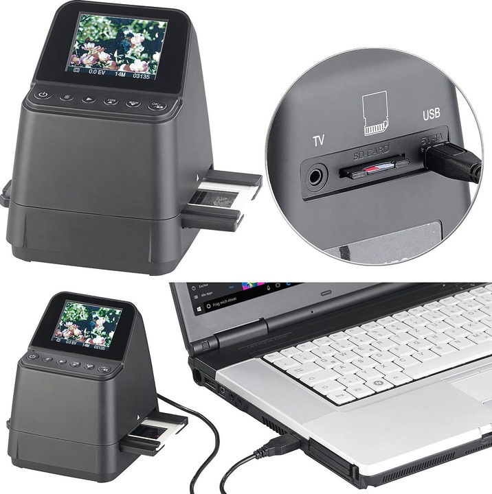 Produktbild Somikon Stand-Alone-Dia- und Negativ-Scanner