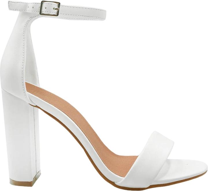 Actual product image Where's That From Womens/Ladies Skye PU Strappy Buckle Block Heel Sandals (40)