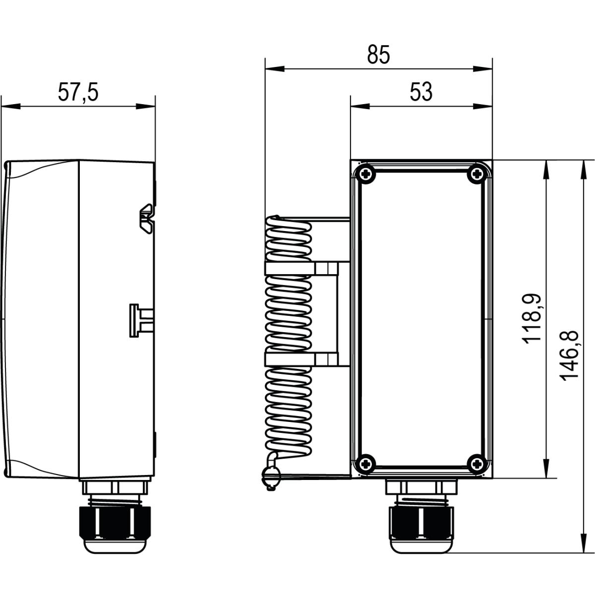 ALRE RTKSA-101.010, Termostato