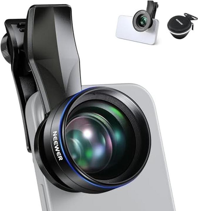 Immagine prodotto Neewer Obiettivo Tele con Clip e Adattatore Filtro