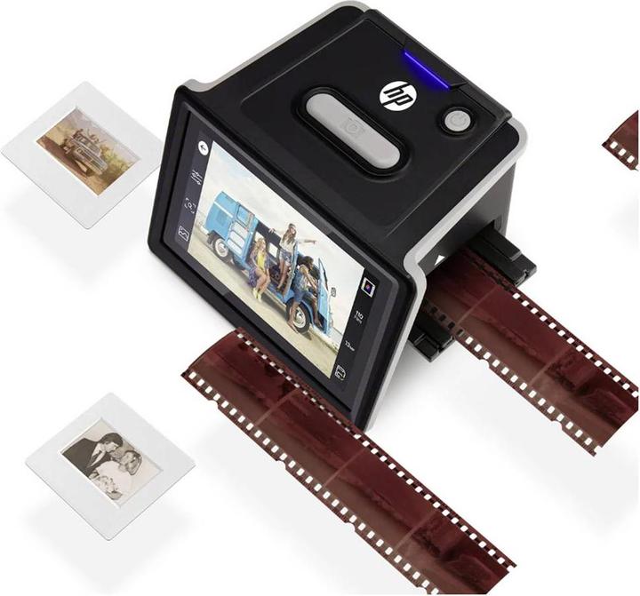 Image du produit HP Scanner de film et de diaporama avec écran LCD 5″ (Carte SD, USB)