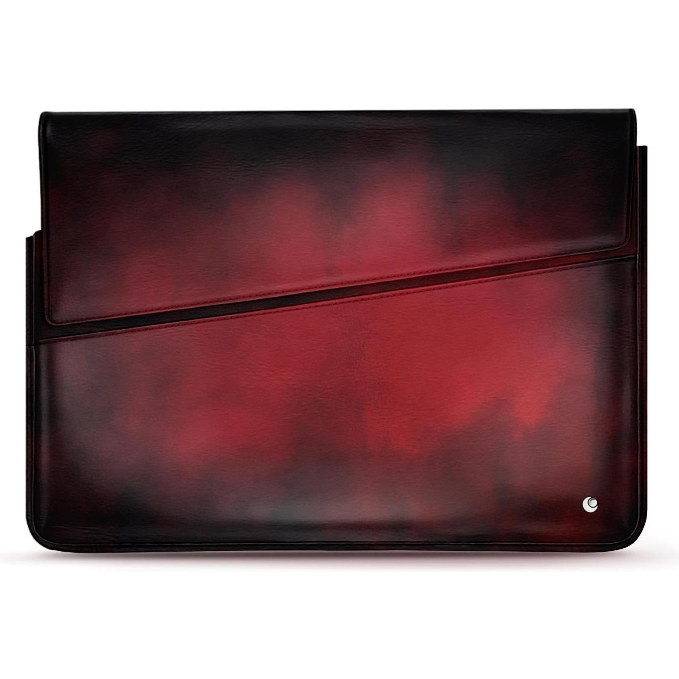 Noreve Lederhülle, Notebooktasche, Rot