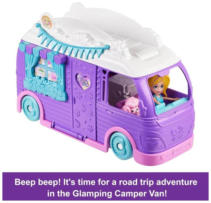 Image du produit Mattel Polly Pocket - Τροχοσπιτο για 3+ ετών JCC32