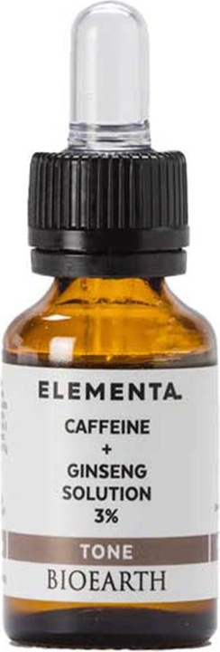 Bioearth Elementa Tone Caffeine and Ginseng Solution 3% 15ml (15 ml)