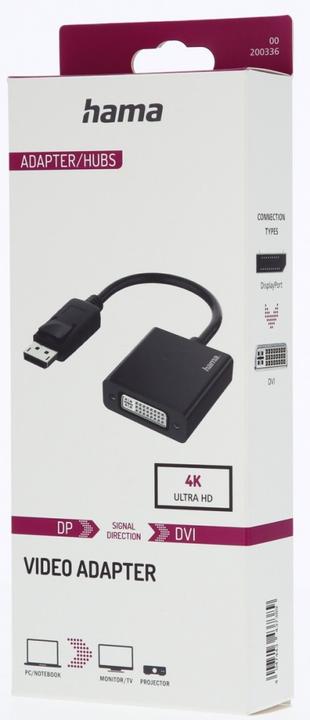Actual product image Hama DisplayPort/DVI-Adapter (DP, DVI)