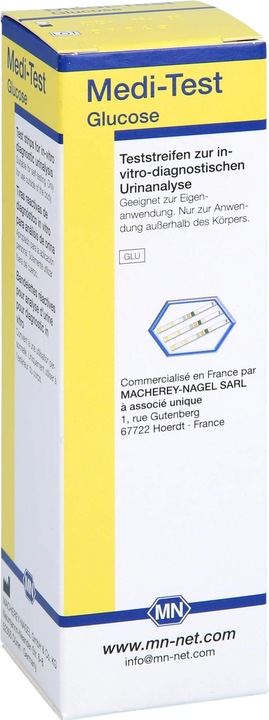 Produktbild Macherey-nagel Medi-Test Glucose Urin-Teststreifen, 100 St. Teststreifen (100 x)