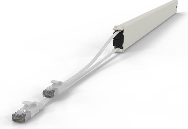 Immagine prodotto PATCHBOX uno / Cassetta / 30RU / Cat 6A, STP, 1,8 m, bianco (STP, CAT6a, 2.50 m)