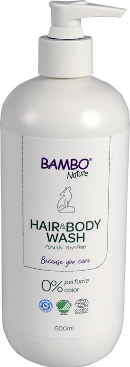 Bambo Nature, Babyshampoo für Haut und Haar, 500 ml