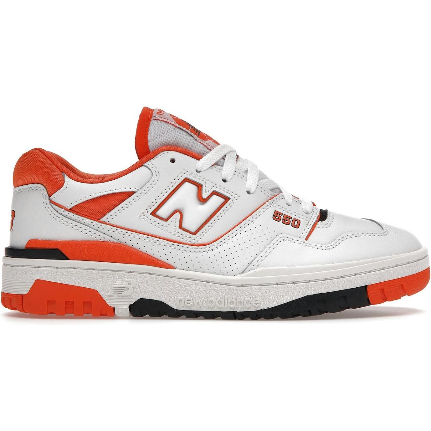 New Balance, Sneaker, 550 Syracuse, Arancia, Bianco, (41.5)