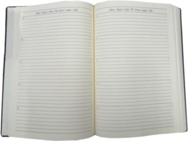 Actual product image ASL Diary Vario red (14 x 21 cm)