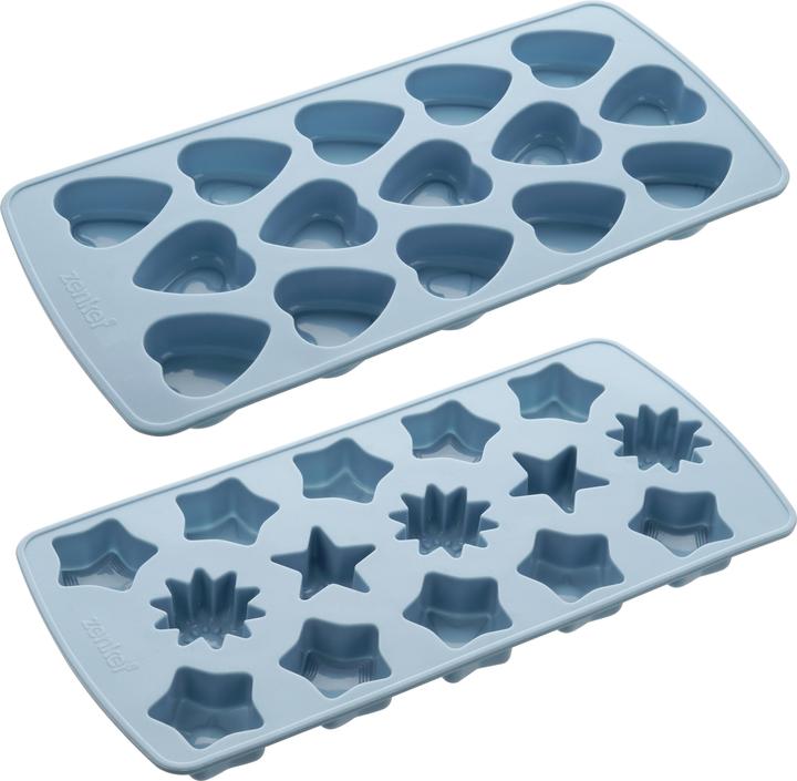 Actual product image Zenker Pralinenform Herz- oder Sternform