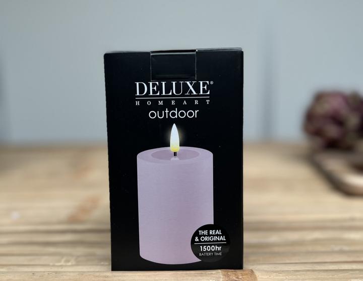 Image du produit Deluxe Homeart Bougie ronde LED Light Purple (1 x)