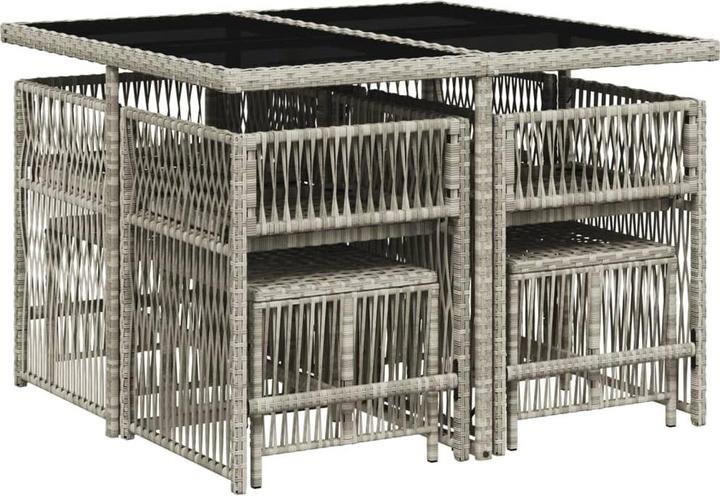 Produktbild vidaXL Garten Essgruppe (110 x 106 x 73 cm)