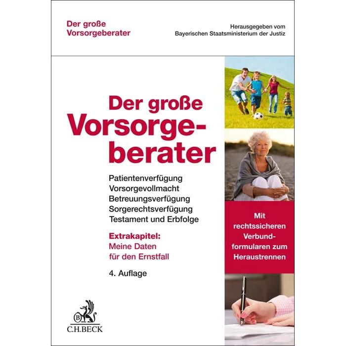 Thumbnail - Der grosse Vorsorgeberater, Fachbücher von Bayerischen Staatsministerium der Justiz