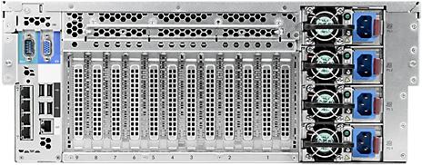Image du produit HPE ProLiant DL580 Gen8 (Intel Xeon E7-4890 v2, 128 Go, Serveur en rack)