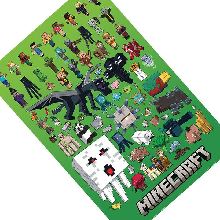 Produktbild Minecraft Poster Character Montage