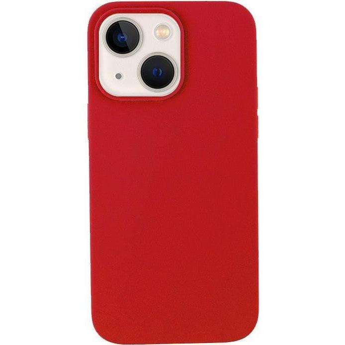 JT Berlin iPhone 14 Plus - Steglitz Silikon Case rot (Apple iPhone 14 Plus), Smartphone Hülle, Rot