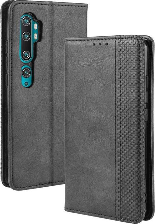 Produktbild Cover-Discount Xiaomi Mi Note 10 / 10 Pro - Stand Flip Case Hülle schwarz (Xiaomi Mi Note 10, Xiaomi Mi Note 10 Pro)
