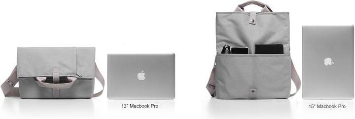 BlueLounge Borsa postale in 2 misure ripiegabile da 13"-15 (15", Mac Pro)