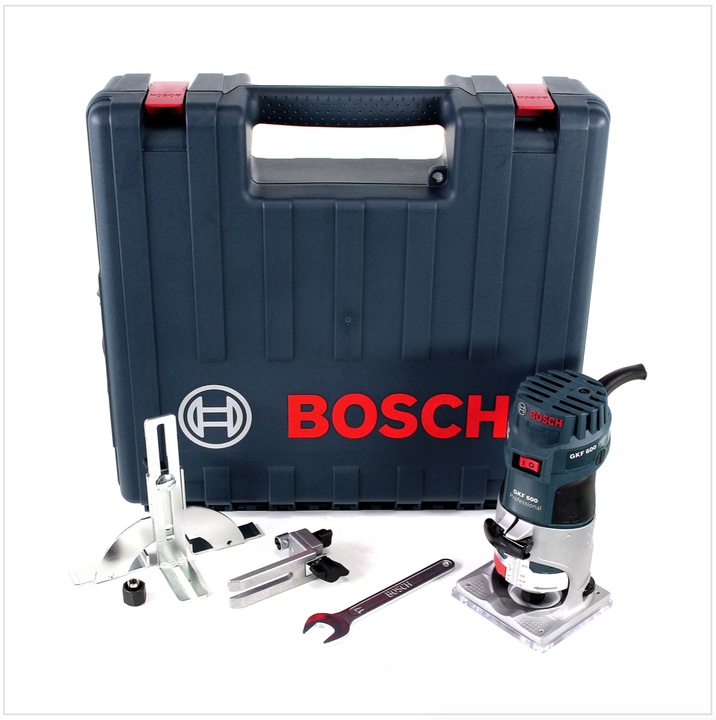 Actual product image Bosch Professional Edge router GKF 600, with carrying case