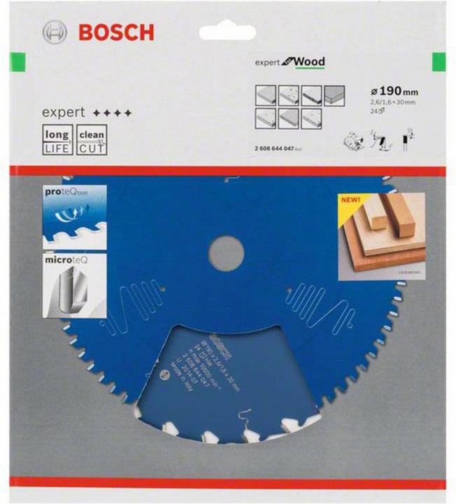 Productafbeelding Bosch Professional Zubehör Cirkelzaagblad Expert voor hout
