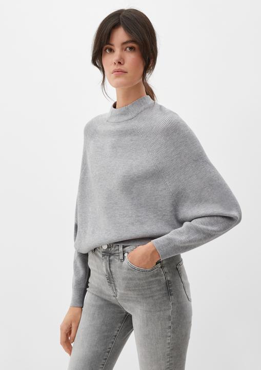 Image du produit s.Oliver Strickpullover Strickpullover mit Fledermausärmeln (40)