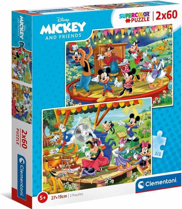 Immagine prodotto Clementoni Puzzle Mickey and Friends 2x60 pezzi. (60 pezzi)