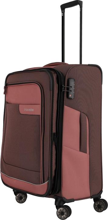 Actual product image Travelite Trolley + Suitcase Viia 4w Trolley M (70 l)