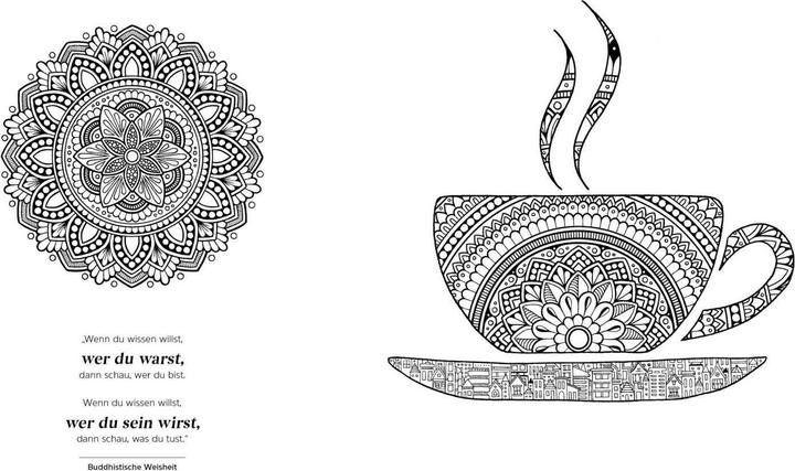 Image du produit Le café coloriage - un voyage bienfaisant vers soi-même
