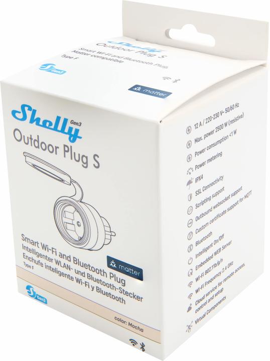 Productafbeelding Shelly Outdoor Plug S Gen3