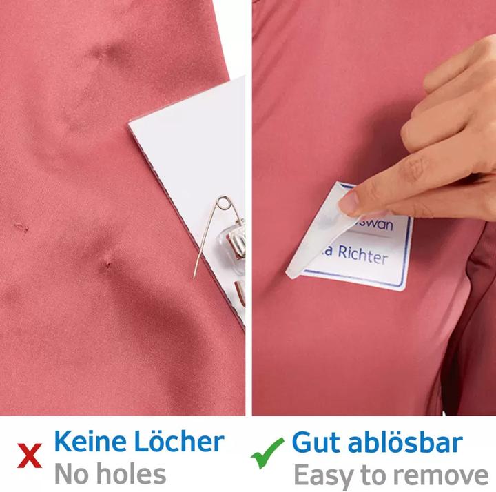 Produktbild HERMA Namensetiketten A4 ablösbar