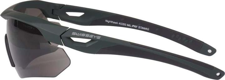 Image du produit Swiss Eye Swisseye Tactical - Lunettes Nighthawk rubber green Jeu de 3 verres