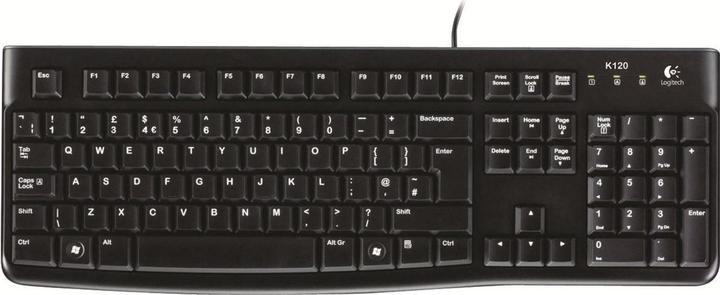 Actual product image Logitech K120 For Business Keyboard (RU Layout) (Without keyboard layout, Cable)