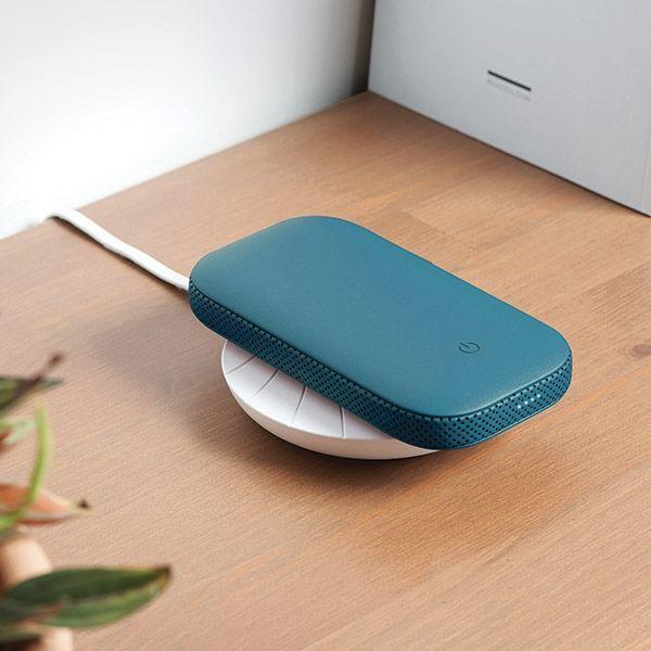 Image du produit Lexon Powersound Powerbank indukcyjny 5000 mAh z głośnikiem bluetooth ciemnoniebieski/dark blue LA12 (5000 mAh)