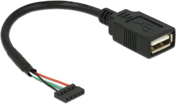 Produktbild Delock Kabel USB 2.0 Pfostenbuchse 2,00 mm 5 Pin > USB 2.0 Typ-A Buchse 15 cm (0.15 m, USB 2.0)