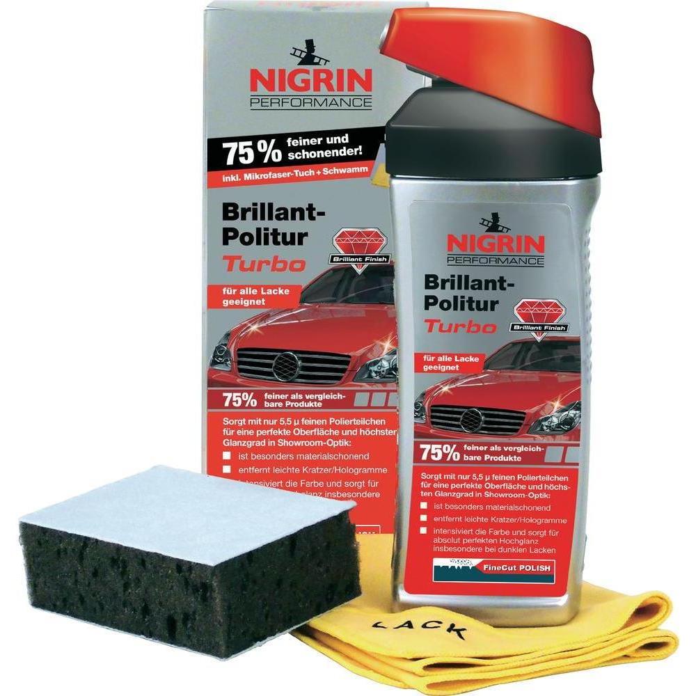 Nigrin, Accessori per pulizia auto, Performance Brilliant Polish Turbo