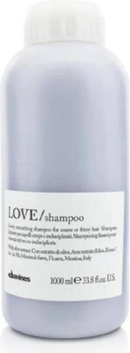 Actual product image Davines Love Smoothing Shampoo - 1000ml (1000 ml, Liquid shampoo)