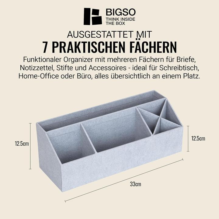 Image du produit Bigso Schreibtisch-Organizer Elisa