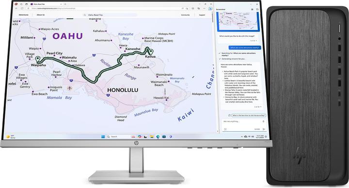 Actual product image HP OmniDesk Desktop M02-0014nb PC (AMD Ryzen 7 8700F, 16 GB)