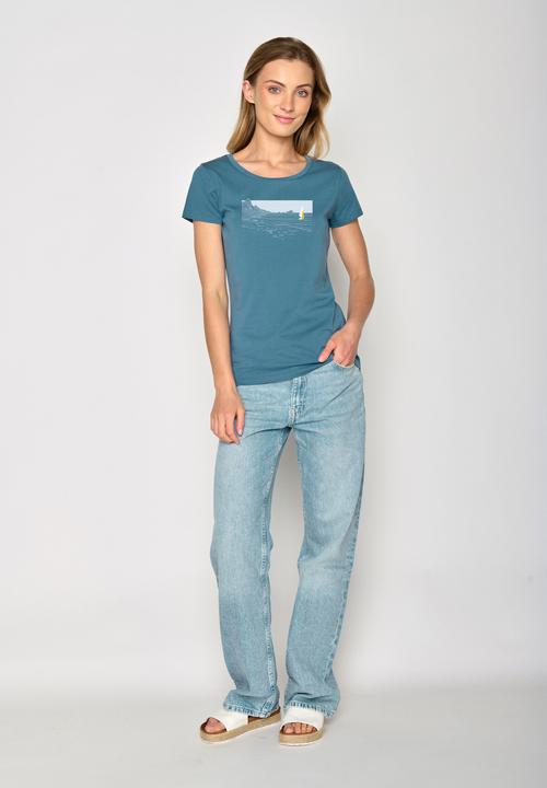Immagine prodotto Greenbomb Women's Nature Set Sail Loves T-Shirt (XL)