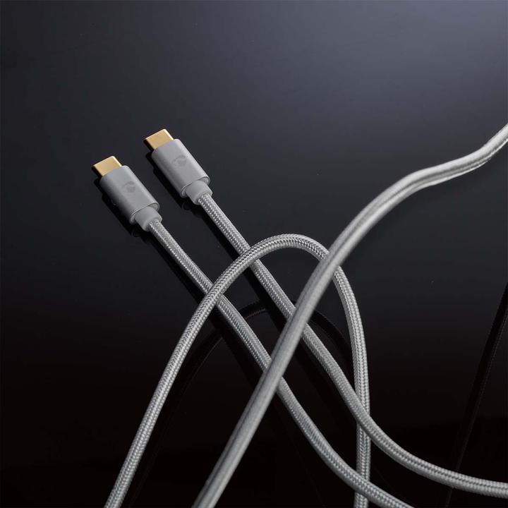 Actual product image Nedis CCTB60800AL10. Cable length: 1 m, Port 1: USB C, Port 2: USB C, USB version: USB 2.0, Maxim (1 m, USB 2.0, 100 W)