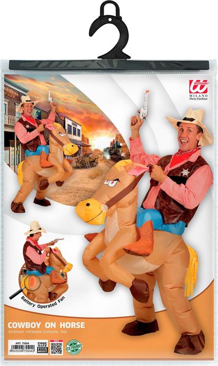 Produktbild Widmann Cowboy auf Pferd (One Size)